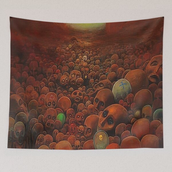 Item preview, Untitled Exodus By Zdzislaw Beksinski designed and sold by Tommypaitersy.