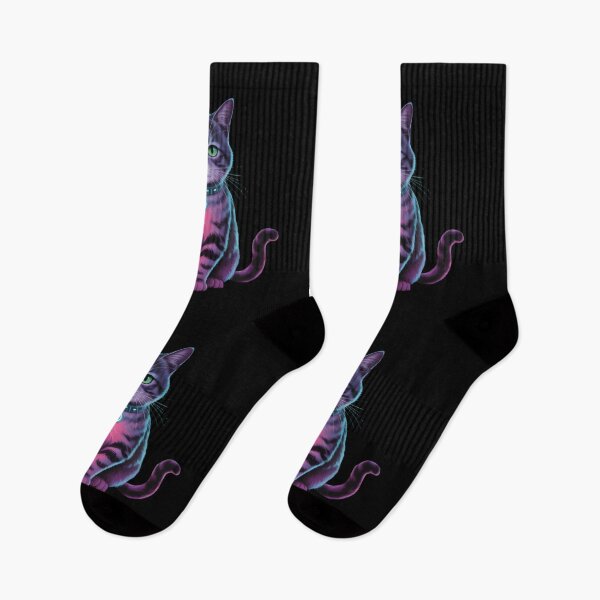 Item preview, Rooftop Neon Cat – Cyberpunk Night designed and sold by GraphGUY.