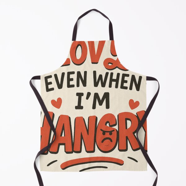 Item preview, I Love You Even When I'm Hangry Funny Couple | Food Humor designed and sold by Lyvion design.