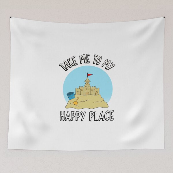 Item preview, Take Me To My Happy Place Beach designed and sold by Sartoris Art.