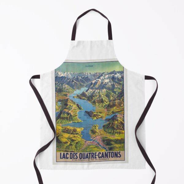 Item preview, Vintage Map of Lake Lucerne, Switzerland designed and sold by PetsArt.