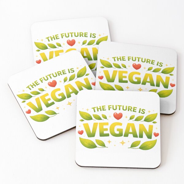 Item preview, The Future is Vegan designed and sold by PossumsWorkshop.