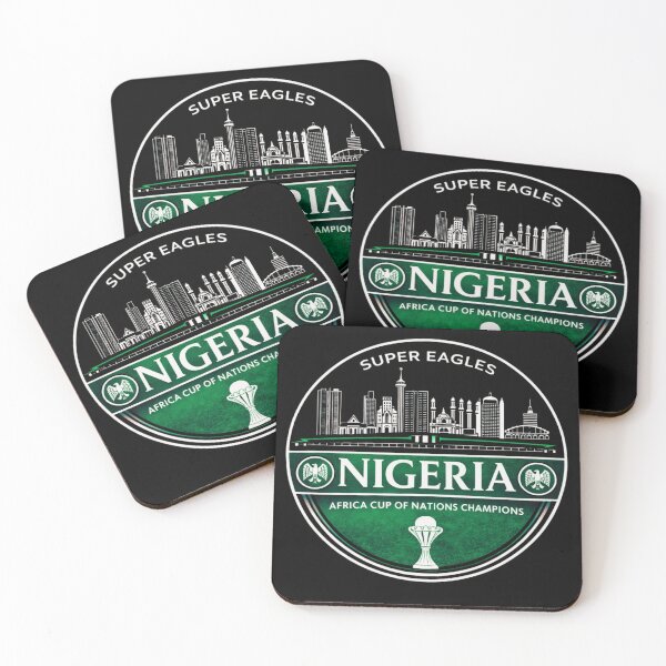 Item preview, AFCON 2025 Nigeria Super Eagles Football Emblem  Skyline Stadium designed and sold by InPrintedWord.