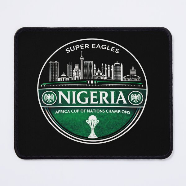 Item preview, AFCON 2025 Nigeria Super Eagles Football Emblem  Skyline Stadium designed and sold by InPrintedWord.