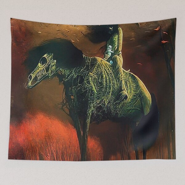 Item preview, Untitled Horsemen By Zdzislaw Beksinski designed and sold by Tommypaitersy.