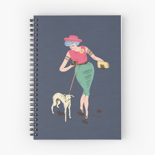 Item preview, Woman with dog designed and sold by elisamorenoo.