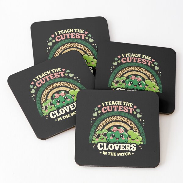 Item preview, I Teach The Cutest Clovers in Patch Boho Leopard Rainbow    designed and sold by clothesy7.