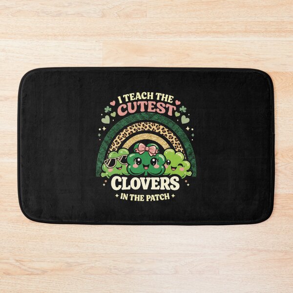 Item preview, I Teach The Cutest Clovers in Patch Boho Leopard Rainbow    designed and sold by clothesy7.