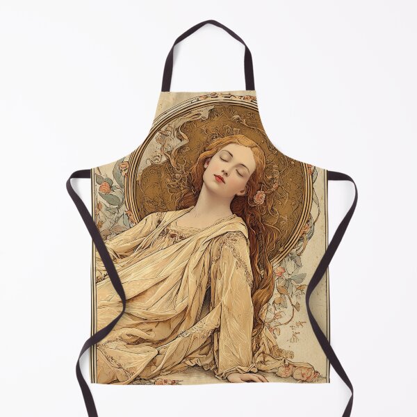 Item preview, Sleeping Beauty – Vintage Fairy Tale Book Cover in Art Nouveau Style designed and sold by GildedPagesCo.
