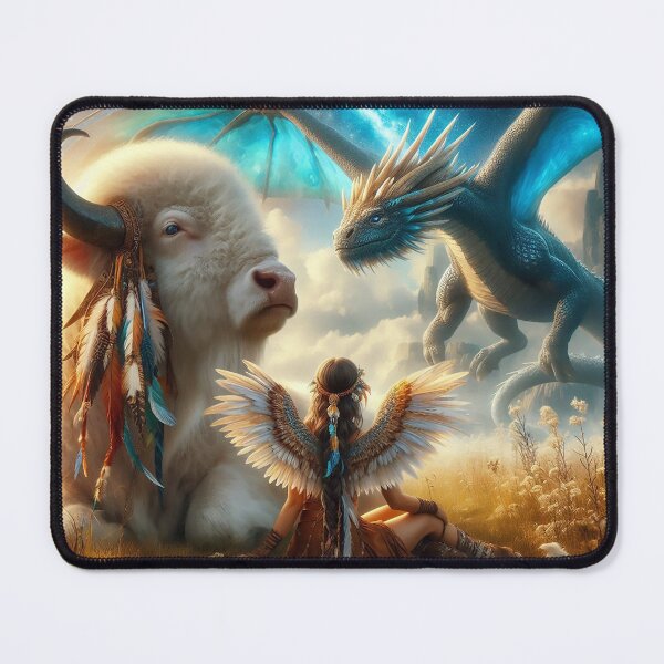 Item preview, Oyasin and the Miracle White Buffalo – Finding Our Wings designed and sold by WildlyAiyana.