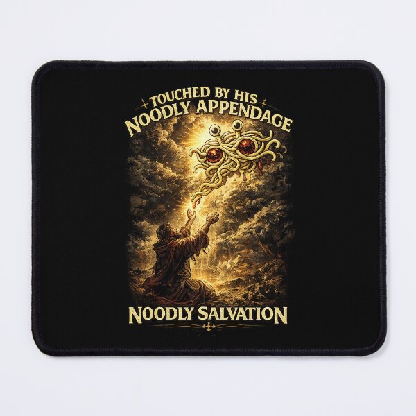 Item preview, Flying Spaghetti Monster - Noodly Salvation - Pastafarianizm designed and sold by 3nine.