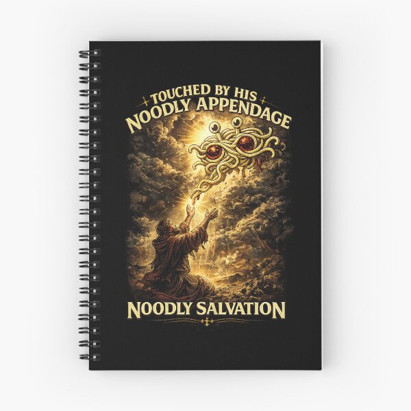 Item preview, Flying Spaghetti Monster - Noodly Salvation - Pastafarianizm designed and sold by 3nine.