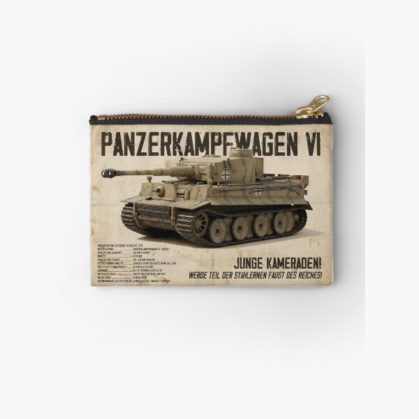 Item preview, Panzer VI (Pz.Kpfw. VI) Tiger I – Vintage WWII German Tank Poster designed and sold by Jeeklsdotcom.