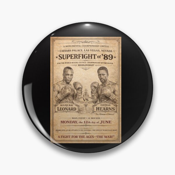 Item preview, Reimagined Leonard Hearns Boxing Poster designed and sold by halibutgoatramb.