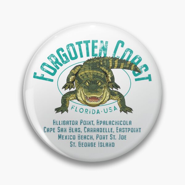 Item preview, Forgotten Coast Florida Alligator Design designed and sold by Futurebeachbum.