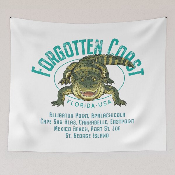 Item preview, Forgotten Coast Florida Alligator Design designed and sold by Futurebeachbum.