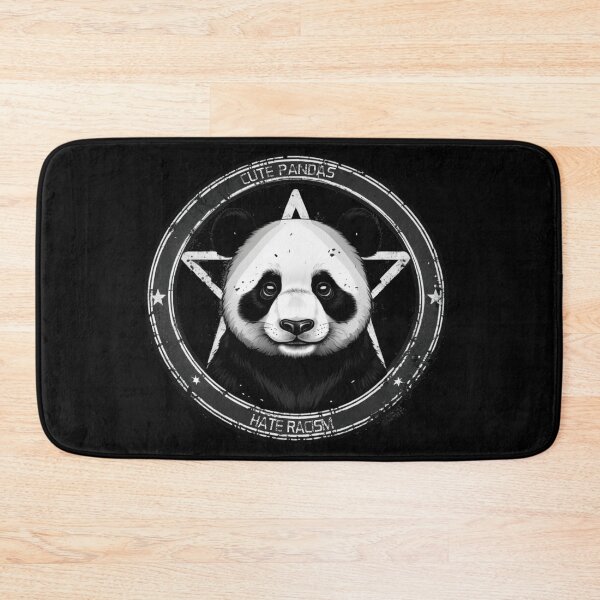 Item preview, Cute pandas hate racism designed and sold by Demogeld.