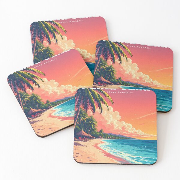 Item preview, Minimalist Sunrise at Bavaro Beach designed and sold by JacksoonLester.