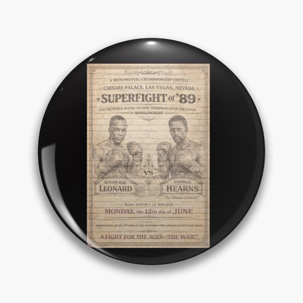 Item preview, Reimagined Leonard Hearns Boxing Poster designed and sold by halibutgoatramb.