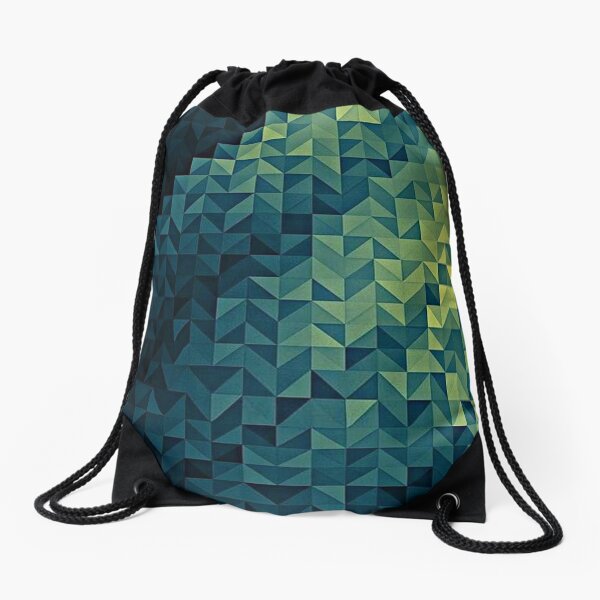 Pattern Drawstring Bag