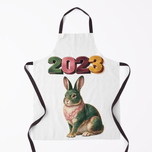 Item preview, 2023 Year of the Rabbit Eastern Zodiac Peace Luck Harmony Design designed and sold by AlexLineArt.