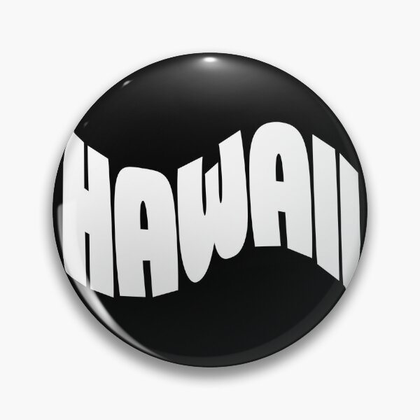 Item preview, Hawaii White Wave Font – Minimal White Wave Surf Design, Surfing, Beach designed and sold by QShore.