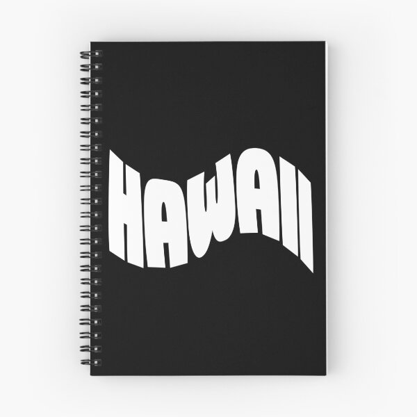 Item preview, Hawaii White Wave Font – Minimal White Wave Surf Design, Surfing, Beach designed and sold by QShore.