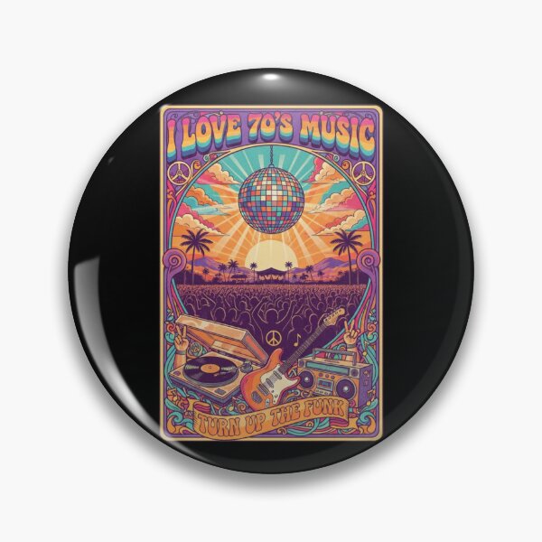 Item preview, I Love 70's Music turn up the funk designed and sold by RichTeeDesigns.
