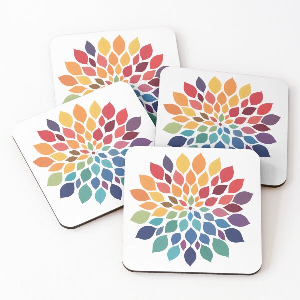 Item preview, Mandala, Floral Mandala, Fall Leaves, Colorful Mandala, Watercolor Flower, Yoga, for Women Gift For Yogi designed and sold by DesignDenDo ⭐⭐⭐⭐⭐.