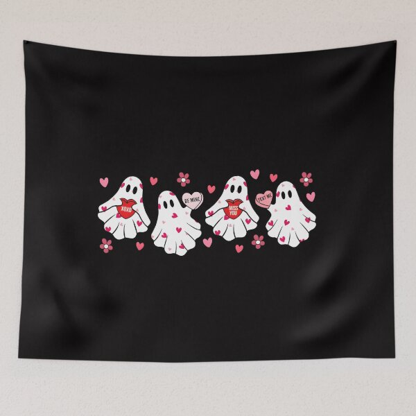 Item preview, Valentines Ghost, Cute Ghost, Spooky Valentine, Valentines Day Gift, Husband Valentines designed and sold by DesignDenDo ⭐⭐⭐⭐⭐.