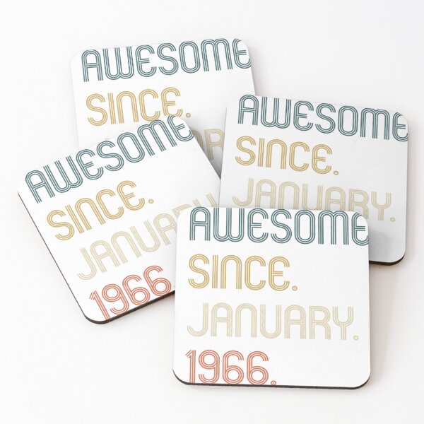 Item preview, Awesome Since 1966, 60th Birthday Gift, 60th Birthday idea, 60th Birthday Gift for Woman Man, Personalized Birthday designed and sold by DesignDenDo ⭐⭐⭐⭐⭐.