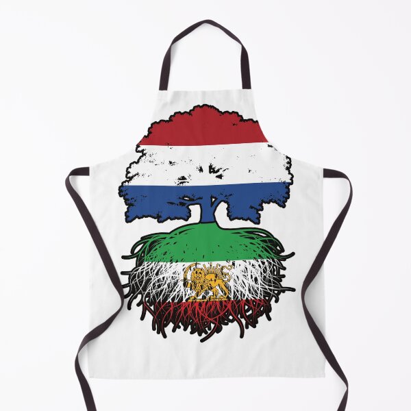 Item preview, Netherlands Grown, Iranian Roots – Lion and Sun Heritage Design designed and sold by FlagX.