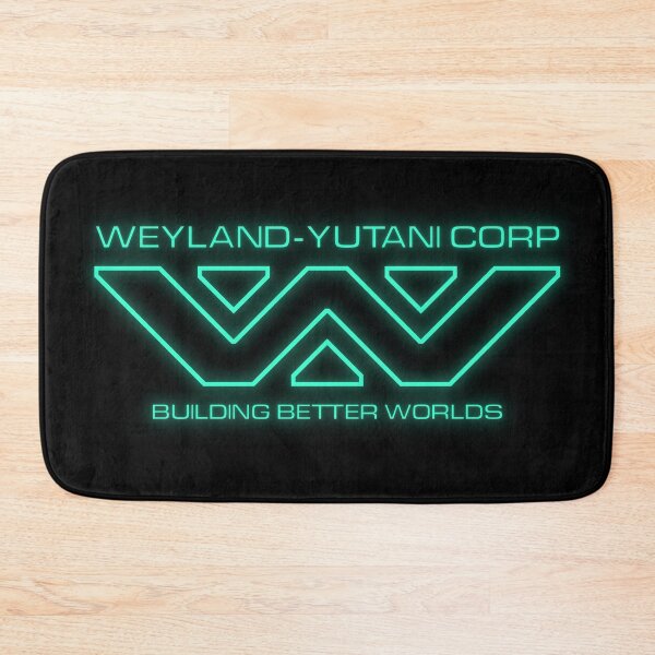 Item preview, Alien Weyland Yutani Corp Green Neon Logo designed and sold by Power Up Prints.