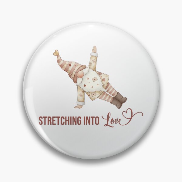 Item preview,  Valentine Pilates Decor -Stretching Into Love designed and sold by sashica.