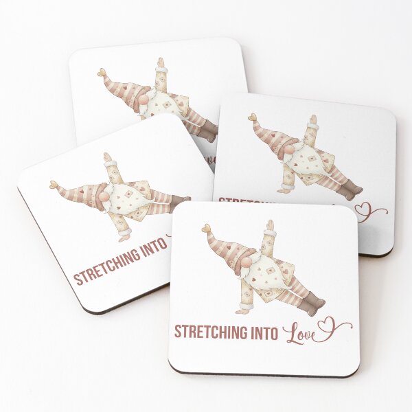 Item preview,  Valentine Pilates Decor -Stretching Into Love designed and sold by sashica.