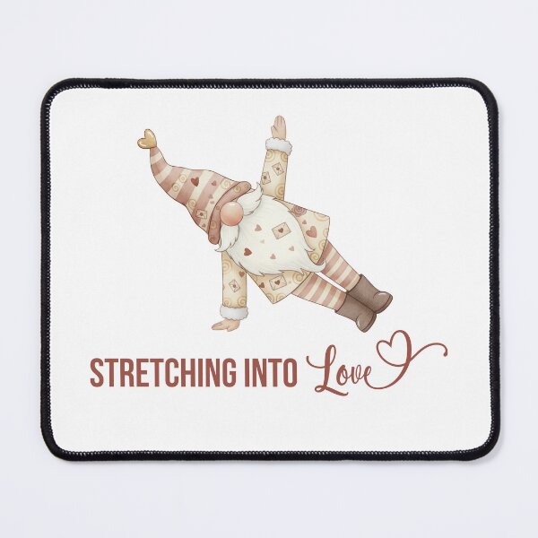 Item preview, Valentine Pilates Decor -Stretching Into Love designed and sold by sashica.