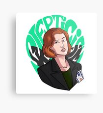 Scully ain't here for this Metal Print