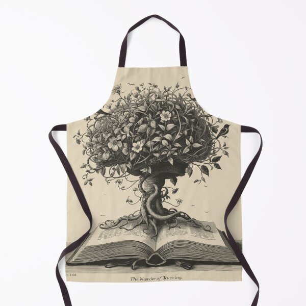 Item preview, Surreal Vintage Book Floral Brain Garden designed and sold by Leader Designer.