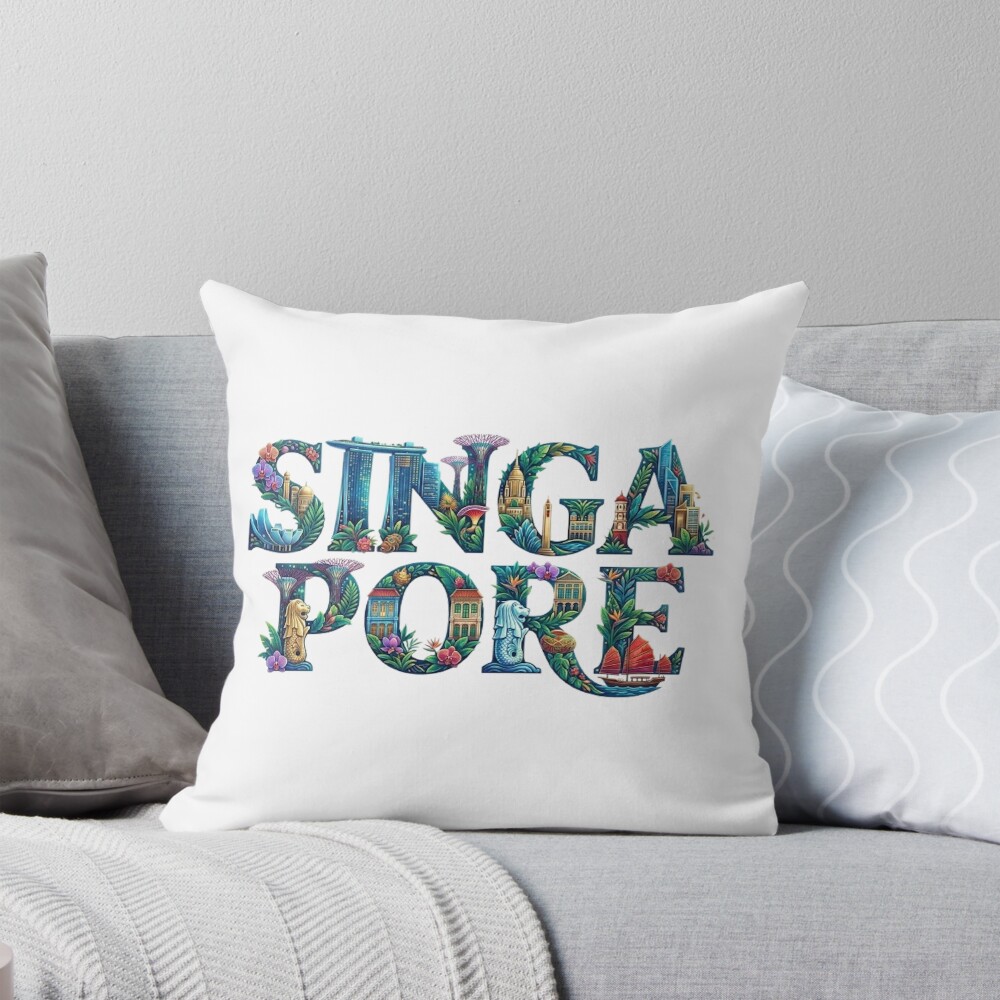 Item preview, Throw Pillow designed and sold by likbatonboot.