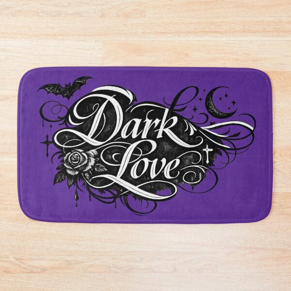Item preview, Dark Love – Gothic Romantic Script designed and sold by Mouraludia.