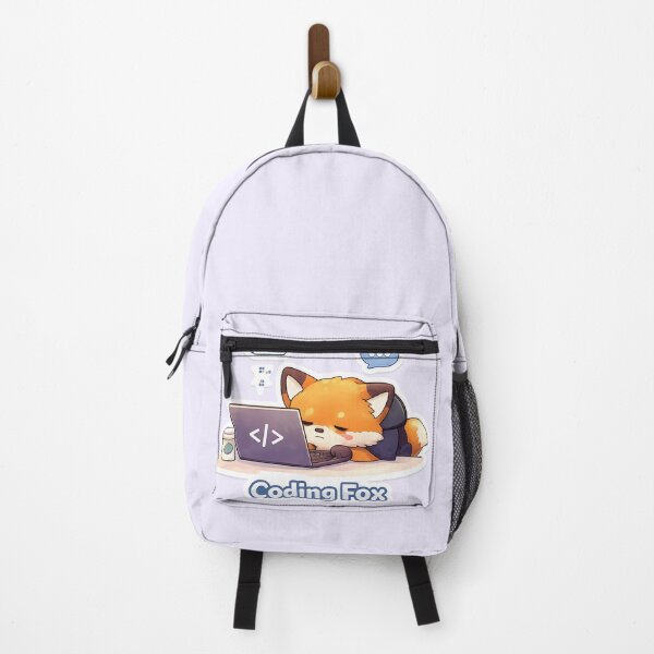 Item preview, Programmer Meme – Coding Fox On Laptop designed and sold by Still Breathing Studio.