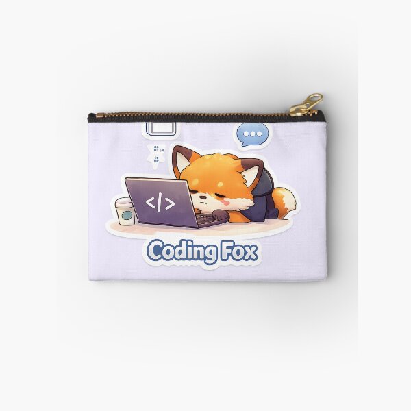 Item preview, Programmer Meme – Coding Fox On Laptop designed and sold by Still Breathing Studio.