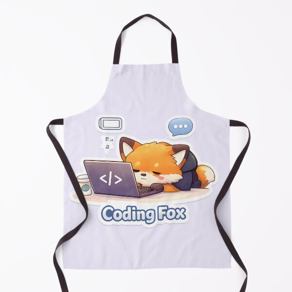 Item preview, Programmer Meme – Coding Fox On Laptop designed and sold by Still Breathing Studio.