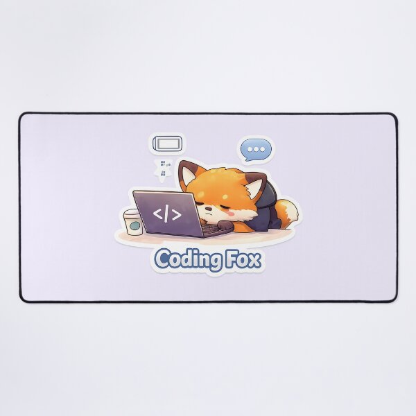 Item preview, Programmer Meme – Coding Fox On Laptop designed and sold by Still Breathing Studio.