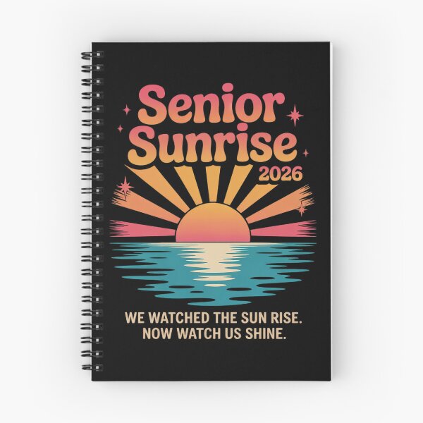 Item preview, Senior Sunrise 2026 We Watched The Sun Rise Class of 2026 designed and sold by MarkLeedsArt.