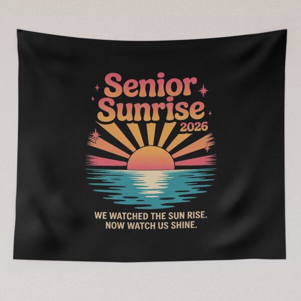 Item preview, Senior Sunrise 2026 We Watched The Sun Rise Class of 2026 designed and sold by MarkLeedsArt.