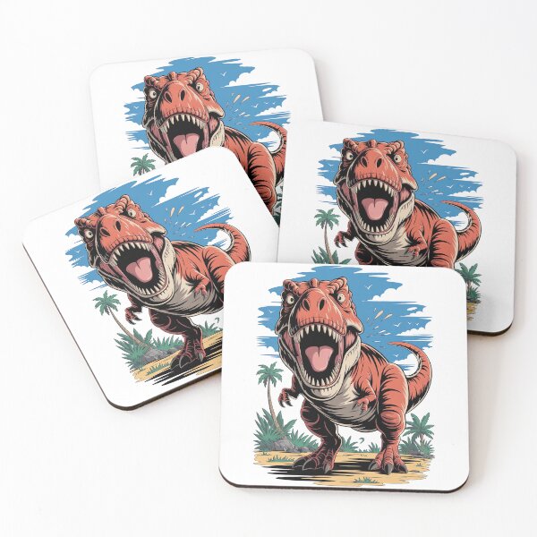 Item preview, A frightened monster designed and sold by Diesel Drinking Dinosaurs.