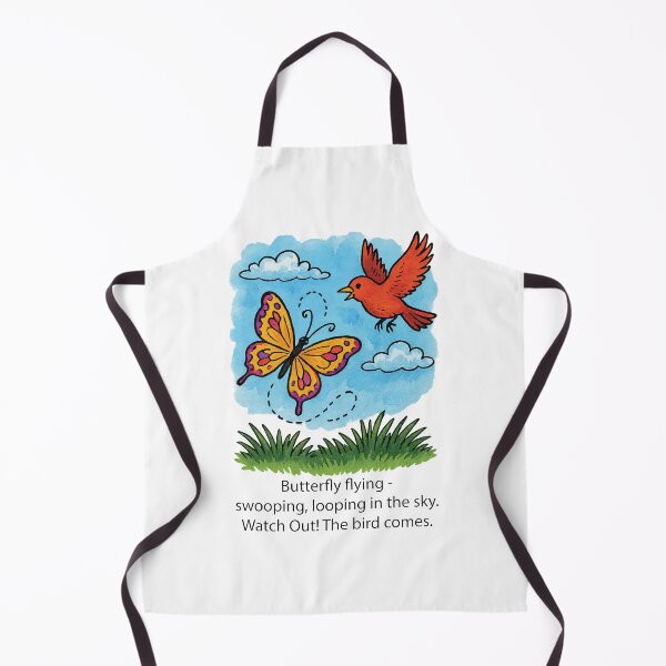 Item preview, Butterfly and Bird Haiku designed and sold by Creative-Curios.