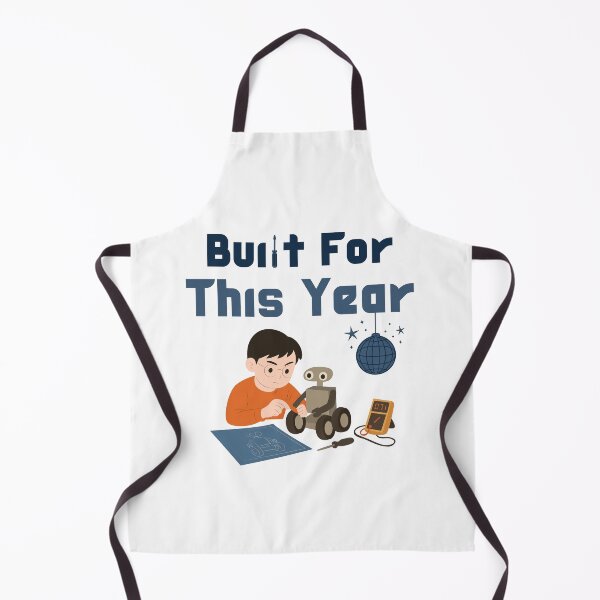 Item preview, Built For This Year | Cute Robot Engineer Boy designed and sold by StyleAttire.