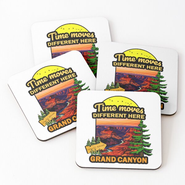 Item preview, Time Moves Differently Here – Canyon Nature Hiking designed and sold by vineeth.